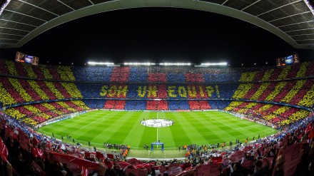 Barcellona-Roma pronto il Camp Nou