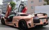 Lamborghini in oro rosa per il cantante Tyga 